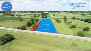 Działka 1 054,00 m², Milejów, Sprzedaż