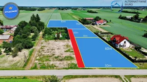 Działka 1 801,00 m², Niemce, Spokojna, Sprzedaż
