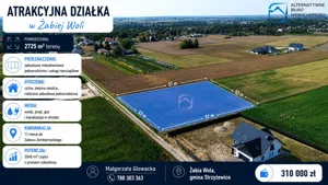 Działka 2 725,00 m², Strzyżewice, Sprzedaż