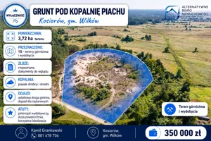 Działka 37 200,00 m², Wilków, Sprzedaż