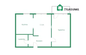 Mieszkanie dwupokojowe 48,20 m², Gdańsk, Zaspa, Leszczyńskich, Sprzedaż