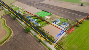 Działka 1 326,00 m², Suchy Dąb, Wiślana, Sprzedaż