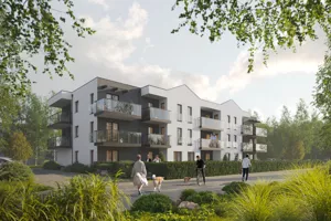 Kwiatowa Apartamenty, nowe apartamenty, Alcoba Development, ul. Kwiatowa, Wyspa Sobieszewska, Gdańsk