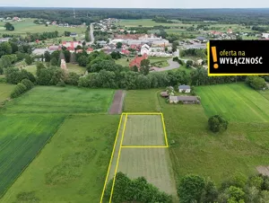 Działka 1 268,00 m², Rytwiany, Tadeusza Kościuszki, Sprzedaż