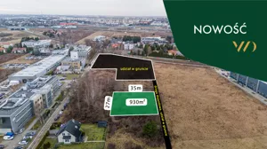 Działka 930,00 m², Warszawa, Włochy, Serwituty, Sprzedaż