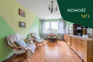 Mieszkanie dwupokojowe 45,90 m², Wołomin, Prądzyńskiego, Sprzedaż