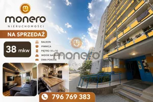 Mieszkanie dwupokojowe 38,00 m², Radom, Stefana Żeromskiego, Sprzedaż