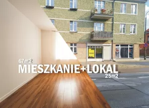 Mieszkanie trzypokojowe 92,72 m², Ełk, Centrum, Kościuszki, Sprzedaż