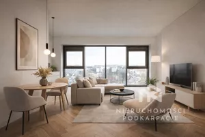 Mieszkanie trzypokojowe 61,56 m², Rzeszów, Fryderyka Szopena, Sprzedaż