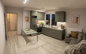 Mieszkanie dwupokojowe 40,65 m², Wrocław, Polanowice-Poświętne-Ligota, Poświętne, Pakosławska, Sprzedaż