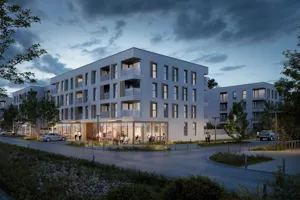Atria Nowe Żerniki, nowe mieszkania, Sagaris Constructions, ul. Ernesta Maya, Żerniki (Fabryczna), Wrocław
