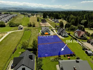 Działka 684,00 m², Nowy Targ, Partyzantów, Sprzedaż