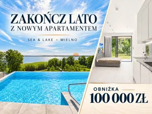 Mieszkanie dwupokojowe 64,00 m², Mielno, Sosnowy Las, Sprzedaż