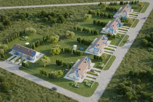 Dom bliźniak 80,00 m², Marwice, Sprzedaż