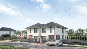 Dom bliźniak 133,00 m², Stary Kraszew, Raszymińska, Sprzedaż