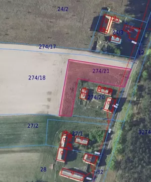 Działka 1 502,00 m², Jeziora Wielkie, Wynajem