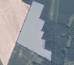 Działka 309 608,00 m², Krzywań, Sprzedaż