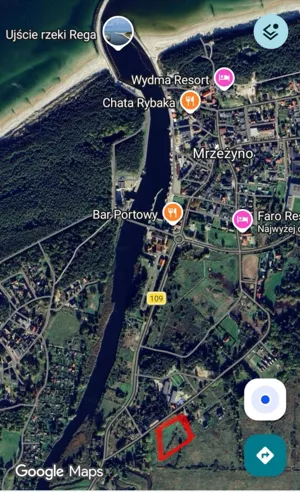 Działka 11 310,00 m², Trzebiatów, Mrzeżyno ul. Boczna, Sprzedaż