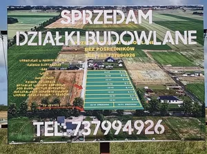 Działka 1 100,00 m², Śmiechów, Sprzedaż