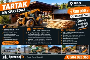 Lokal użytkowy 7 500,00 m², Biecz, Sprzedaż