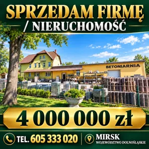 Lokal użytkowy 22 700,00 m², Mirsk, Sprzedaż
