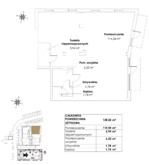 Lokal użytkowy 128,00 m², Świdnica, Polna Droga, Wynajem