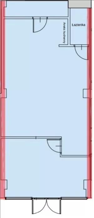 Lokal użytkowy 75,00 m², Kraków, Podgórze, Wadowicka, Wynajem