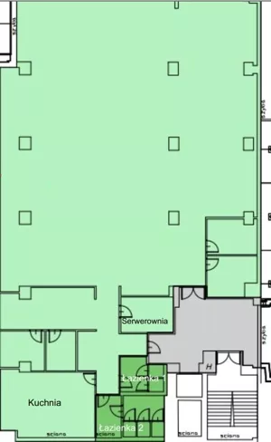 Lokal użytkowy 688,00 m², Kraków, Podgórze, Wadowicka, Wynajem