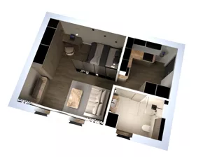Mieszkanie jednopokojowe 36,00 m², Katowice, Kostuchna, Szarych Szeregów, Sprzedaż