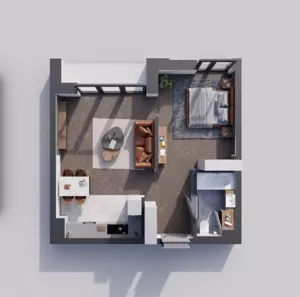 Mieszkanie dwupokojowe 52,00 m², Łódź, Śródmieście, 6 sierpnia, Sprzedaż