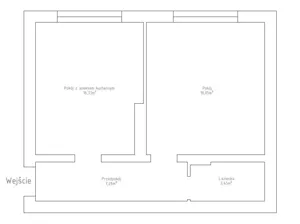 Mieszkanie dwupokojowe 46,00 m², Rzeszów, Hetmańska, Sprzedaż