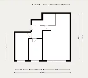 Mieszkanie trzypokojowe 46,00 m², Warszawa, Ursus, Keniga, Sprzedaż