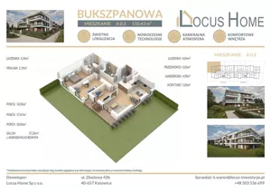 Mieszkanie czteropokojowe 110,00 m², Katowice, Piotrowice-Ochojec, Bukszpanowa, Sprzedaż
