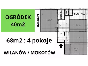 Apartamenty 835763 Warszawa Wilanów Nałęczowska