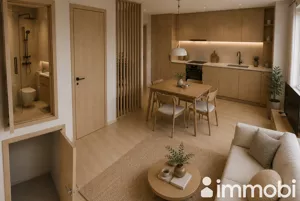 Mieszkanie dwupokojowe 23,90 m², Warszawa, Wawer, Błękitna, Sprzedaż