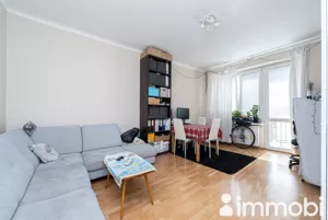 Mieszkanie dwupokojowe 48,13 m², Warszawa, Mokotów, Wołoska, Sprzedaż