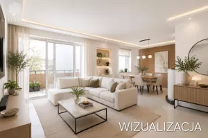 Mieszkanie dwupokojowe 52,60 m², Warszawa, Ursynów, Jana Żabińskiego, Sprzedaż