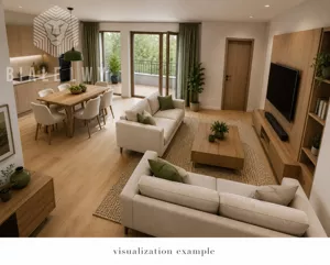 Mieszkanie czteropokojowe 92,56 m², Warszawa, Wola, Kolejowa, Sprzedaż