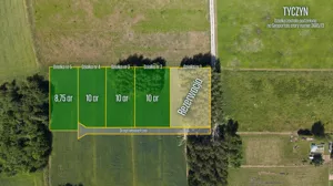 Działka 1 000,00 m², Tyczyn, Potoki, Sprzedaż