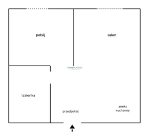 Mieszkanie dwupokojowe 29,00 m², Warszawa, Mjr. Henryka Sucharskiego, Sprzedaż