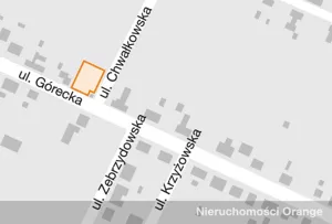 Działka 961,00 m², Wrocław, Fabryczna, ul. Górecka, Sprzedaż