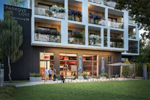 Parkove Love - lokale usługowe, nowe lokale użytkowe, Optimum Property, ul. Górnicza 12/14 , Bałuty, Łódź
