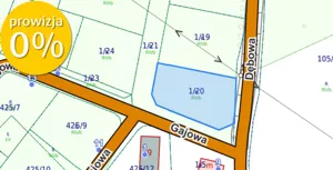 Działka 1 000,00 m², Pierwoszów, Dębowa, Sprzedaż