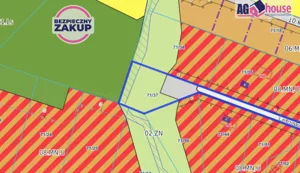 Działka 1 564,00 m², Nowy Dwór Wejherowski, Letniskowa, Sprzedaż