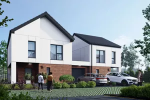 Osada Magdalenka 2, nowe domy, Ander, Słomin, ul. Biedronki, Lesznowola