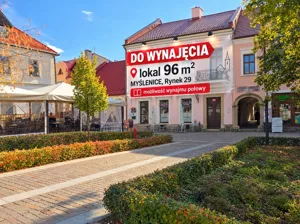 Biuro 96,00 m², Myślenice, Rynek, Wynajem