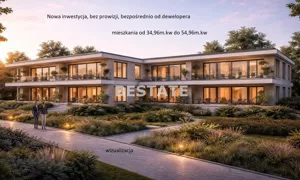 Mieszkanie dwupokojowe 34,96 m², Siechnice, Sprzedaż