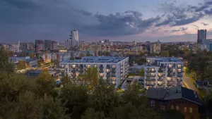 Mieszkanie trzypokojowe 45,07 m², Katowice, Bogucice, Ludwika, Sprzedaż
