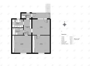 Mieszkanie trzypokojowe 90,00 m², Kielce, Pakosz, Sprzedaż