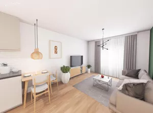Mieszkanie dwupokojowe 45,69 m², Poznań, Starołęka-Minikowo-Marlewo, Starołęka, Wagrowska, Sprzedaż